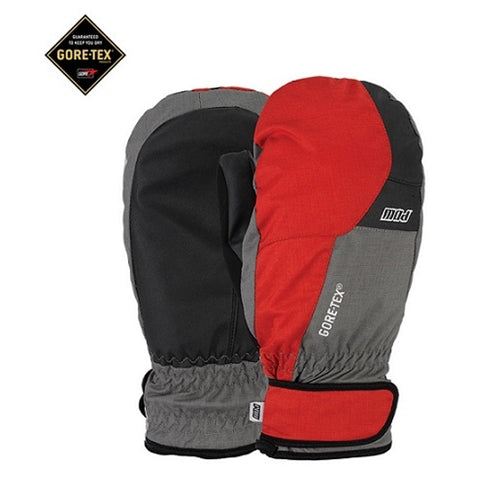 POW Warner GTX Gore-Tex Short Mitt Red - X-Large