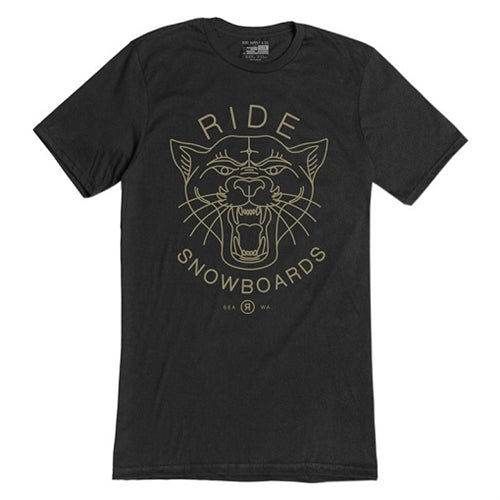 Ride Fearless Tshirt Womens Black - Small