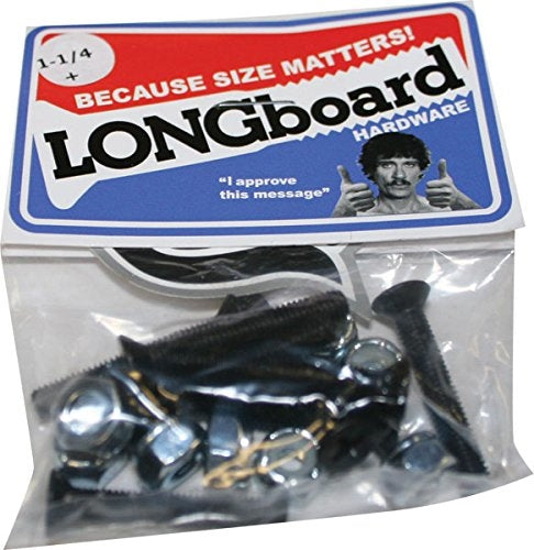 Shortys Longboard Hardware Pack Black 1 1/4 inch