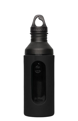 Mizu Silicone Sleeve Replacement Black Glass Jar