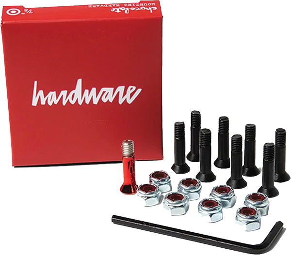 CHOCOLATE 7/8" ALLEN HARDWARE SET