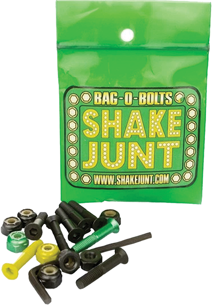SHAKE JUNT BAG-O-BOLTS BLK/GRN/YEL 7/8"(ALLEN) 1set