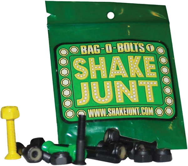 SHAKE JUNT BAG-O-BOLTS BLK/GRN/YEL 1"(ALLEN) 1set