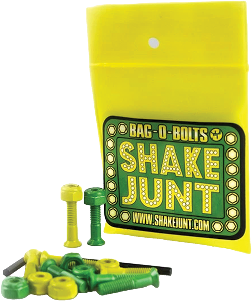SHAKE JUNT BAG-O-BOLTS ALL GRN & YEL 1"(ALLEN) 1set