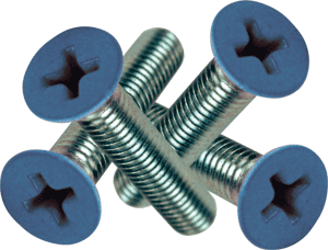 STANDARD PHILLIPS BOLT 1" BLUE HEAD