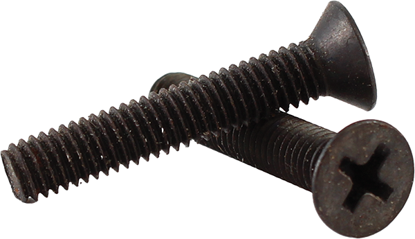 STANDARD PHILLIPS BOLT 1-1/8" BLACK