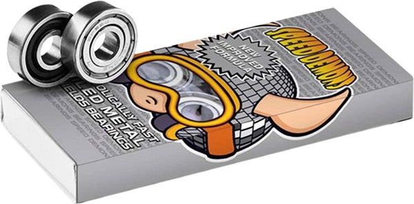 SPEED DEMONS DISCO ABEC-5 BEARINGS SILVER