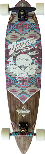 DUSTERS CRUSIN NOMAD LB SKATEBOARD COMPLETE 8.75x37