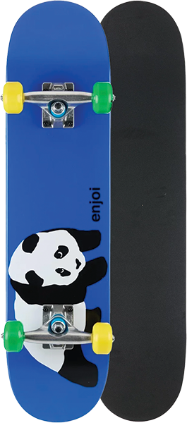 ENJOI PANDA SOFT TOP SKATEBOARD COMPLETE 7.0 BLUE