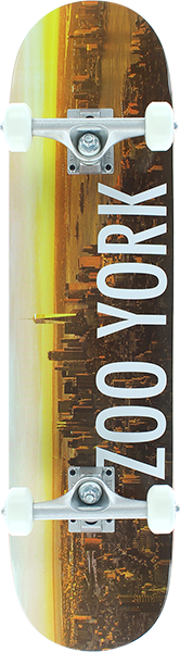 ZOO YORK SUNRISE SKATEBOARD COMPLETE 8.25