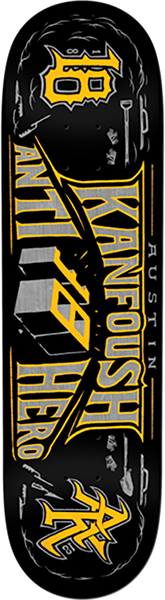 ANTI HERO KANFOUSH CUSTOMS SKATEBOARD DECK-8.25
