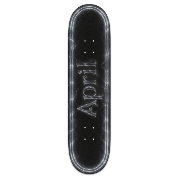 APRIL OG LOGO NIGHT SKATEBOARD DECK-8.5