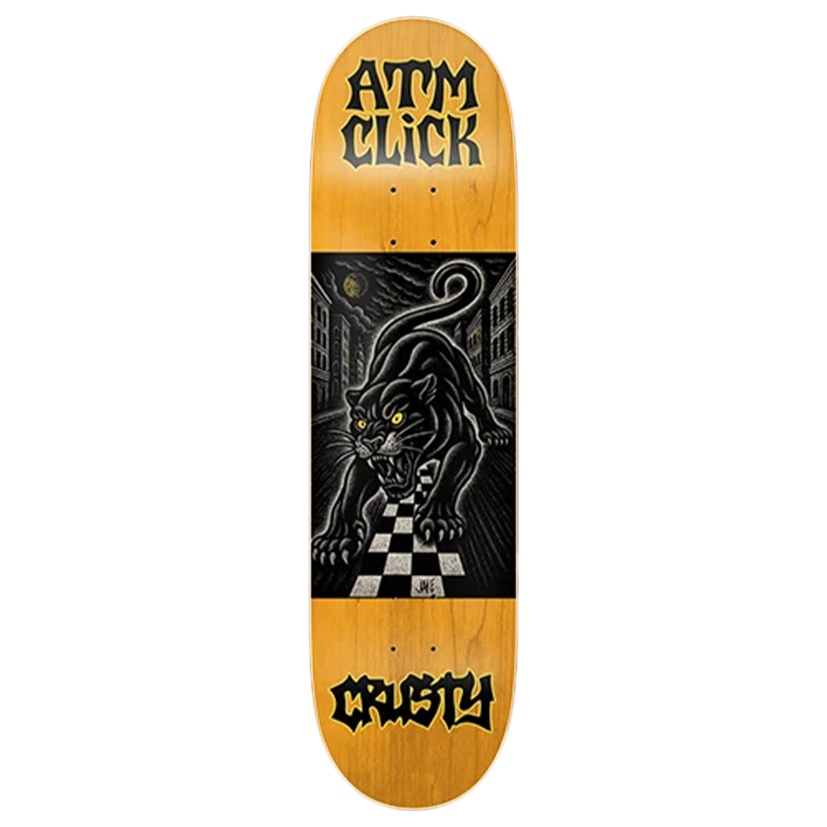 ATM WEISSMANN PANTHER SKATEBOARD DECK-8.25