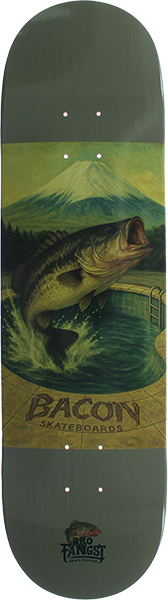 BACON BRO FRANGST FISH SKATEBOARD DECK-8.25