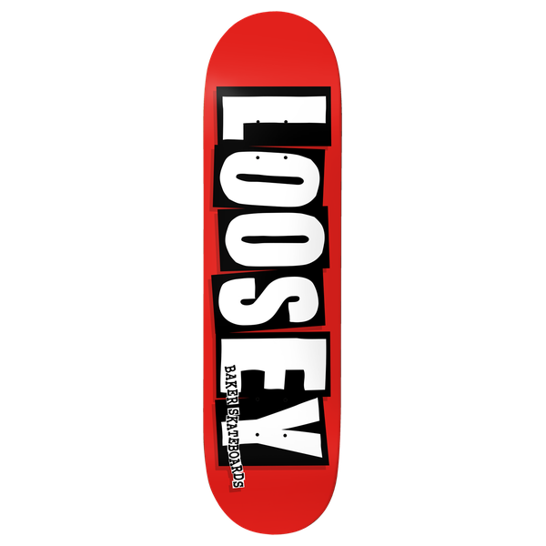 BAKER BRAND LOGO LOOSEY SKATEBOARD DECK-8.5