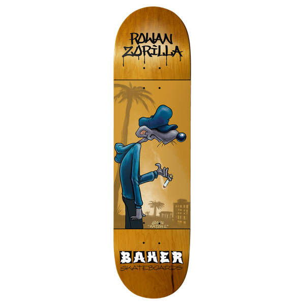 BAKER ZORILLA KATCH1 SKATEBOARD DECK-8.25
