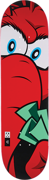 BIRDHOUSE LOY BIG RED XL SKATEBOARD DECK-8.5