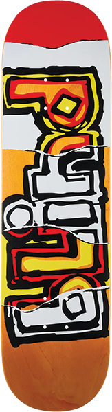 BLIND OG RIPPED VENEER SKATEBOARD DECK-8.25 ORANGE