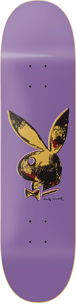 COLOR BARS WARHOL SKATEBOARD DECK-8.25 LAVENDER