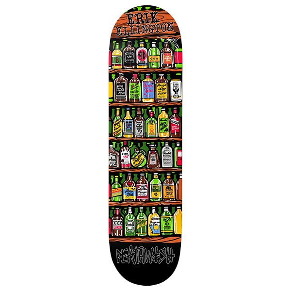 DW ELLINGTON TRIBUTE TO PEARCY SKATEBOARD DECK-8.5