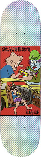DEATHWISH HAYES PAWN SHOP HAGGLIN SKATEBOARD DECK-8.38