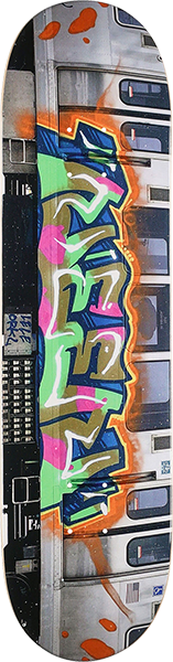DEATHWISH WILLIAMS L TRAIN SKATEBOARD DECK-8.0