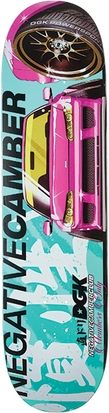 DGK CAMBER CLUB SKATEBOARD DECK-8.25