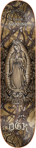 DGK GUADALUPE TIMBER SKATEBOARD DECK-8.38