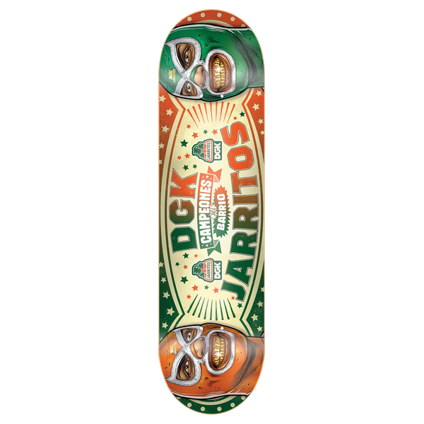 DGK JARRITOS CAMPEONES SKATEBOARD DECK-8.0