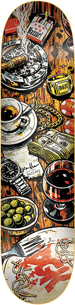 DGK MAZZARI BADA BING SKATEBOARD DECK-8.25