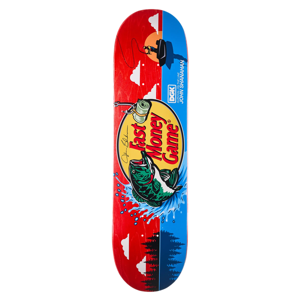 DGK SHANAHAN FAST MONEY SKATEBOARD DECK-8.25