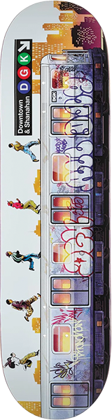 DGK SHANAHAN FOOT PATROL SKATEBOARD DECK-8.25