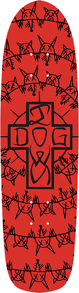 DOGTOWN RAT RING CRUISER SKATEBOARD DECK-7.12X26 ASSORTED