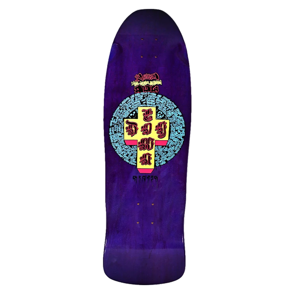 DT RED DOG MID SIZE CRISIS SKATEBOARD DECK-10.25x32 PUR ICE