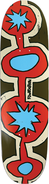 FOUNDATION COMBUST SKATEBOARD DECK-8.25