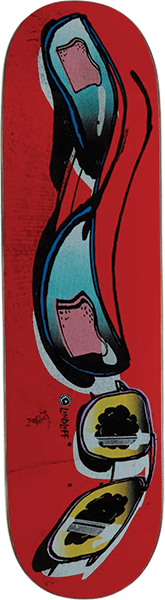 FOUNDATION LINDLOFF SHADES SKATEBOARD DECK-8.25