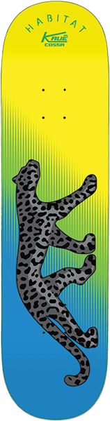 HABITAT COSSA ONCA SKATEBOARD DECK-8.25 w/ grip