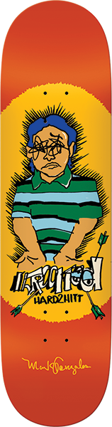 KROOKED GONZALES HARD2IHTT SKATEBOARD DECK-8.5