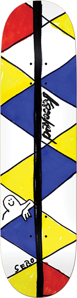 KROOKED WALKER CORNELIUS SKATEBOARD DECK-8.06