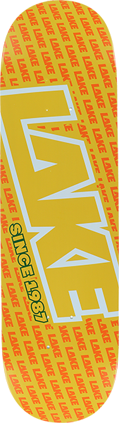 LAKE ORANGE BOWL LOGO SKATEBOARD DECK-8.25
