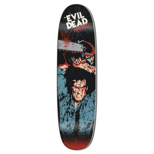 MADRID EVIL DEAD ASH 45TH LTD SKATEBOARD DECK-8.62x32.5