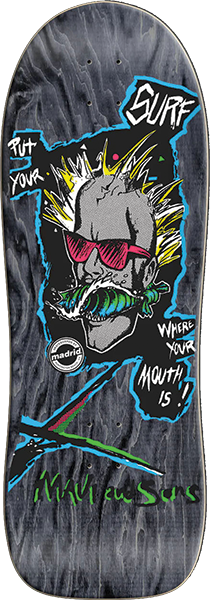 MADRID MAUI AND SONS SURFMOUTH DK-10.5x30.5 BLK