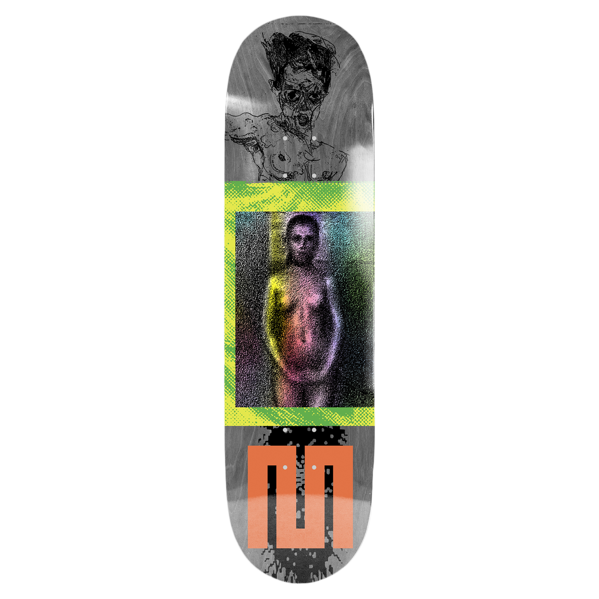 MADNESS PACE ISOLATE SKATEBOARD DECK-8.5 MULTI R7