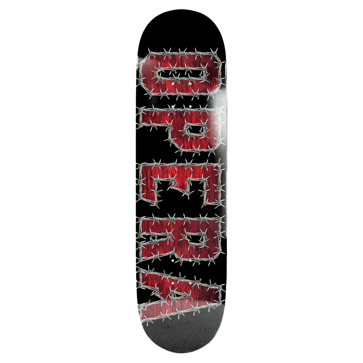 OPERA WIRE SKATEBOARD DECK-8.5 BLK/RED EX7