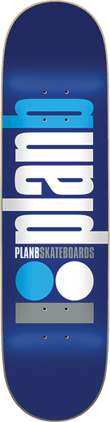 PLAN B CLASSIC SKATEBOARD DECK-8.12