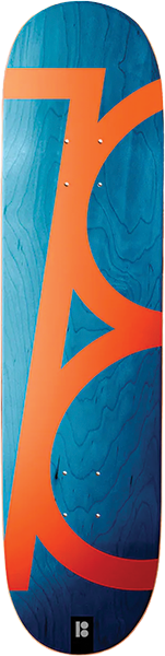 PLAN B TEAM SLANTED TWIN SKATEBOARD DECK-8.37