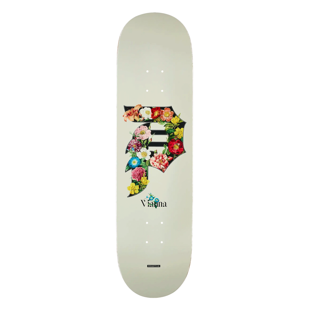 PRIMITIVE VIANNA GROVE SKATEBOARD DECK-8.5 CREAM