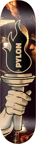 PYLON TORCH SKATEBOARD DECK-8.25