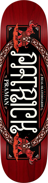 REAL PRAMAN OVAL SKATEBOARD DECK-8.5