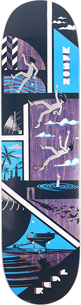 REAL SILVA STORYBOARD SKATEBOARD DECK-8.28